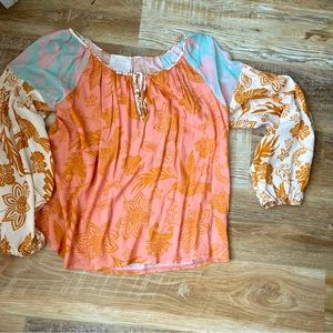 Johnny Was Astoria Linen Blouse